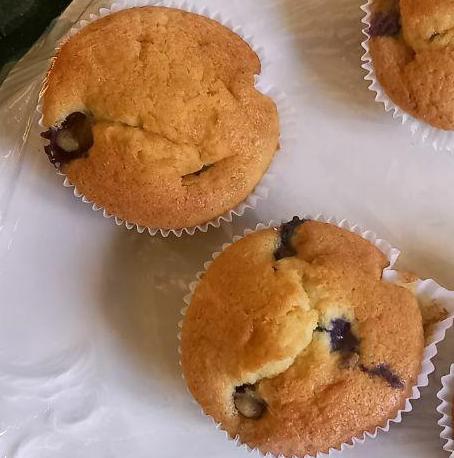 Blueberry muffins